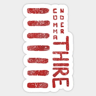 Commander Thire Sticker